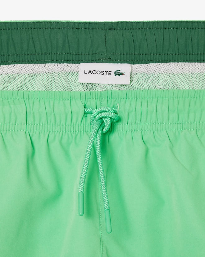 Lacoste Men's Quick-Dry Swim Trunks