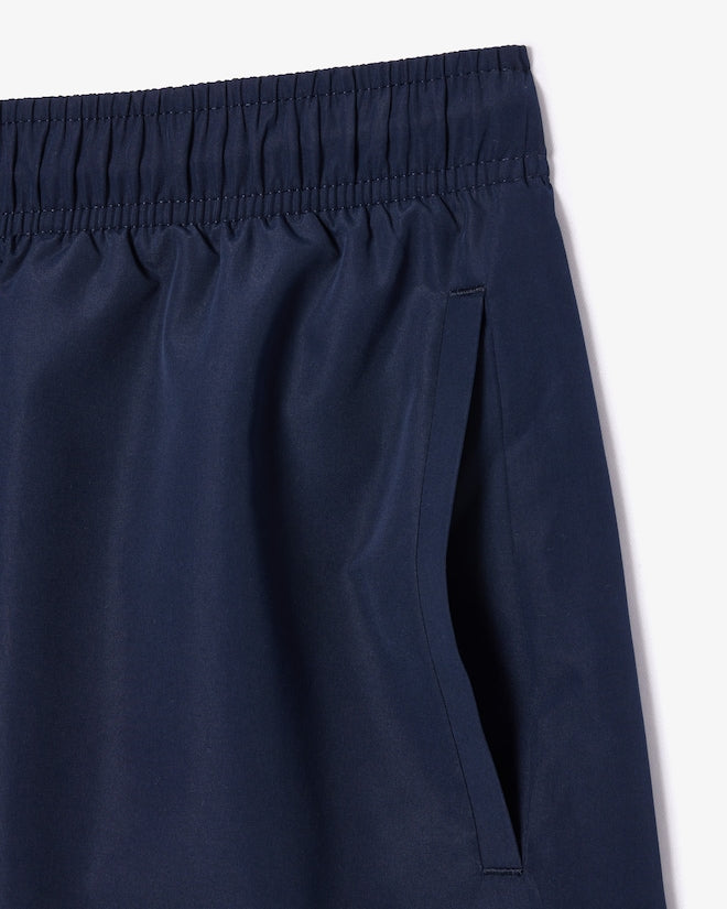 Lacoste Men's Croc Print Swim Trunks