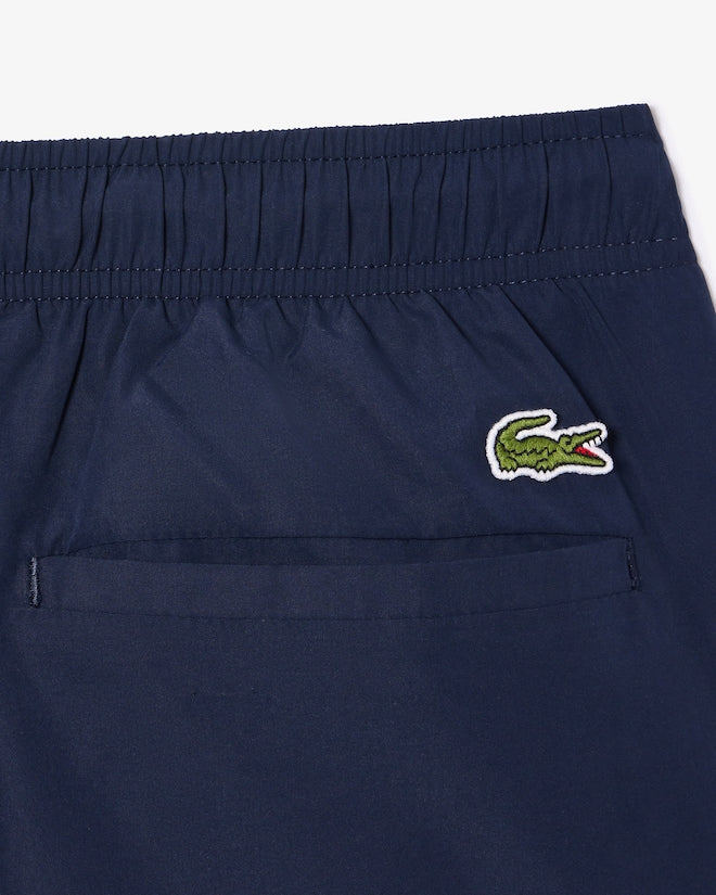 Lacoste Men's Croc Print Swim Trunks