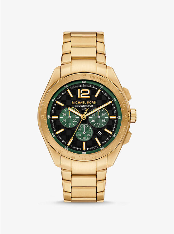 Michael Kors Oversized Accelerator 2.0 Gold-Tone Watch