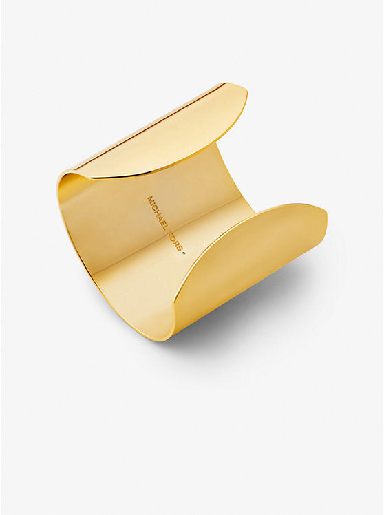 Michael Kors Precious Metal-Plated Brass Cuff
