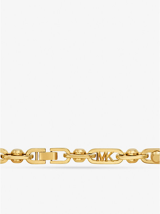 Michael Kors Astor Link Large Precious Metal-Plated Brass Necklace