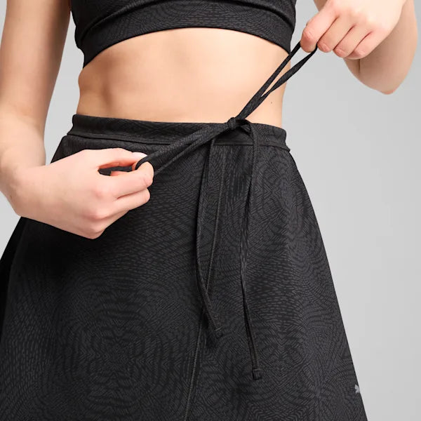 PUMA MOVE CLOUDSPUN Women's All-Over Print Wrap Skirt