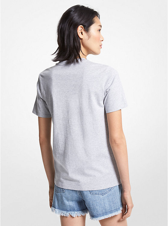 Michael Kors Logo Organic Cotton T-Shirt