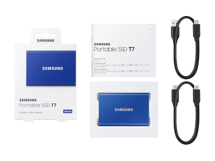 Samsung Portable SSD T7 2 TB USB 3.2 Gen 2