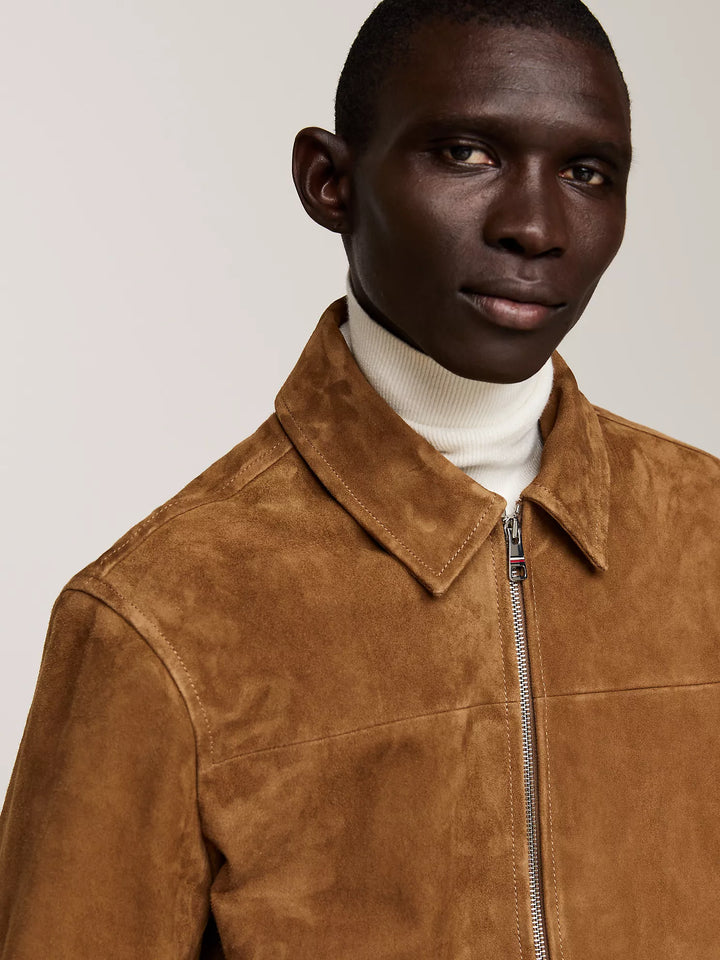 Suede Zip Ivy Jacket