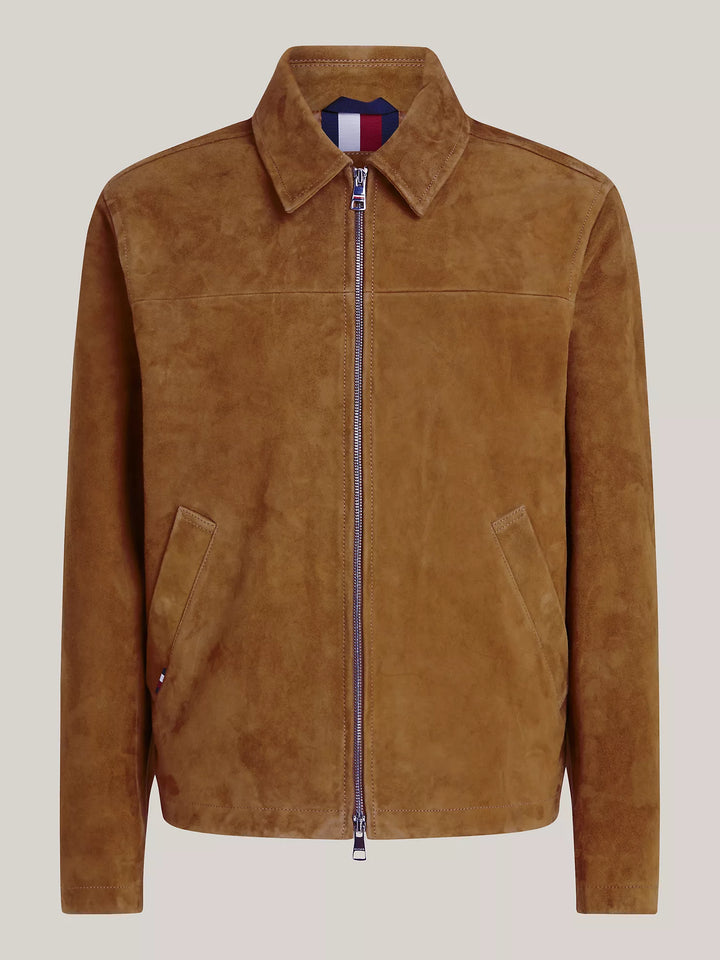Suede Zip Ivy Jacket