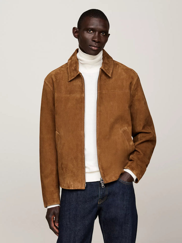 Suede Zip Ivy Jacket