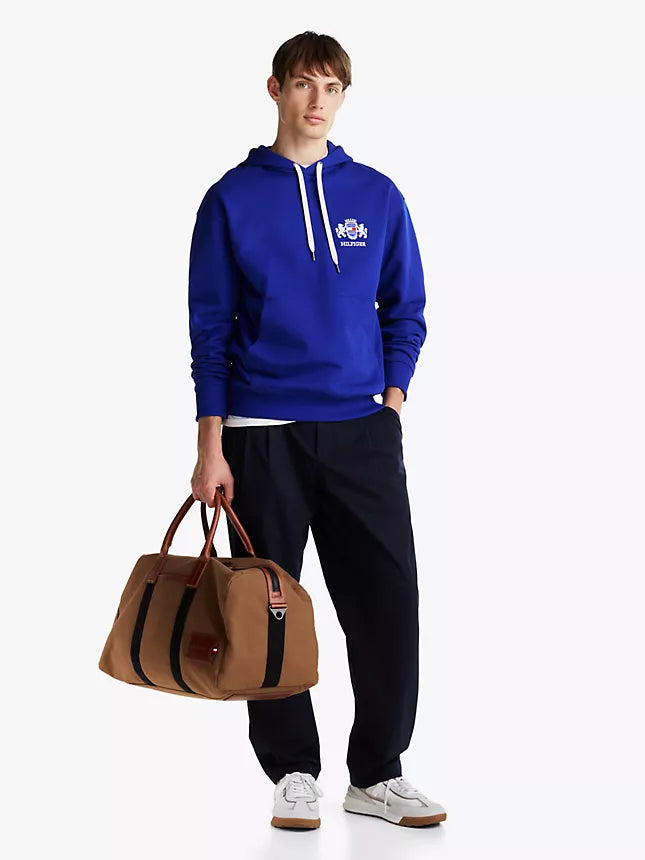 Tommy Hilfiger Embroidered Hilfiger Crest Hoodie