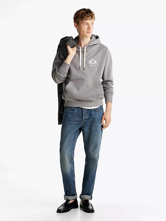 Tommy Hilfiger Embroidered Hilfiger Crest Hoodie