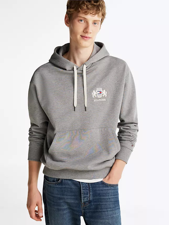 Tommy Hilfiger Embroidered Hilfiger Crest Hoodie