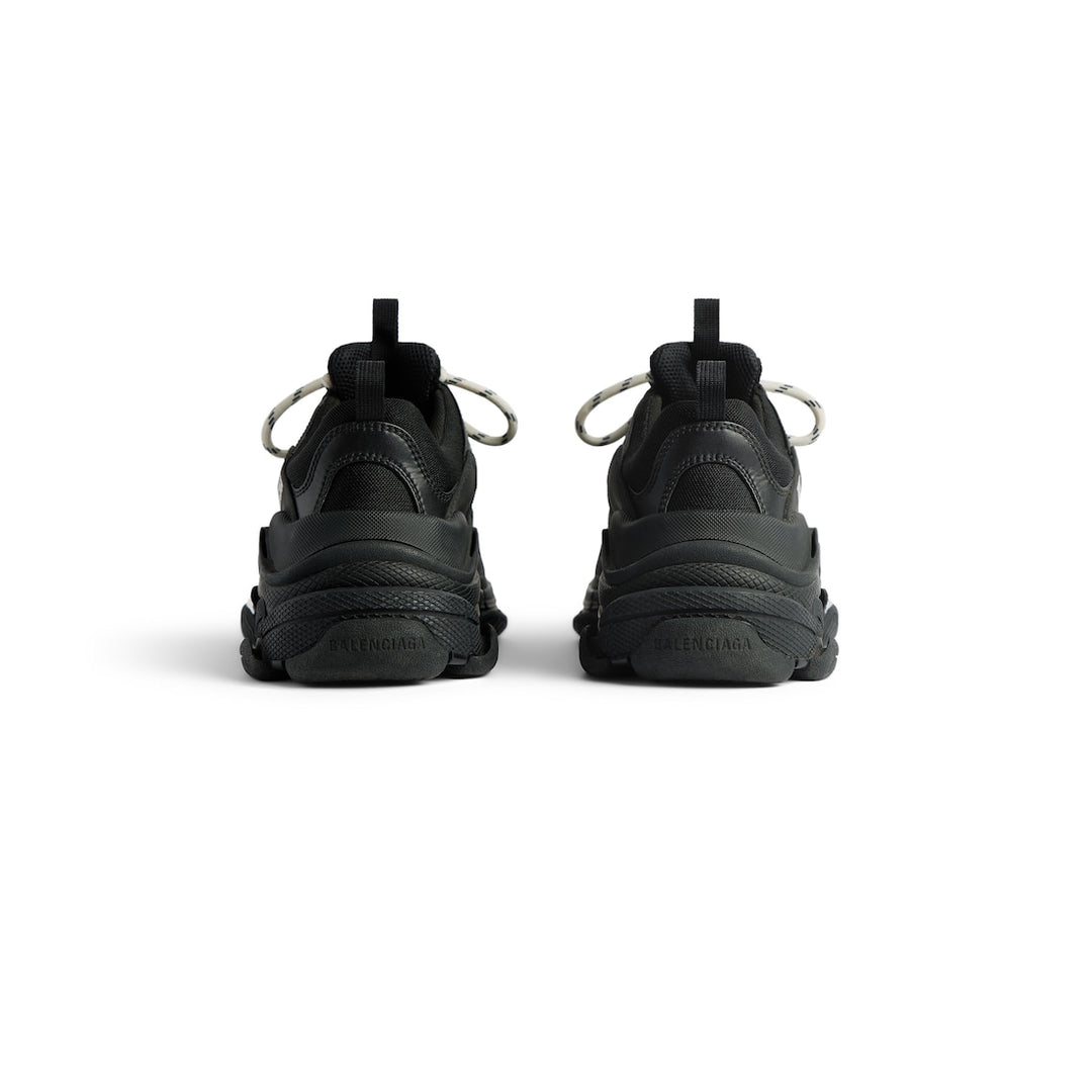 BALENCIAGA Women's Triple S Sneaker in Black