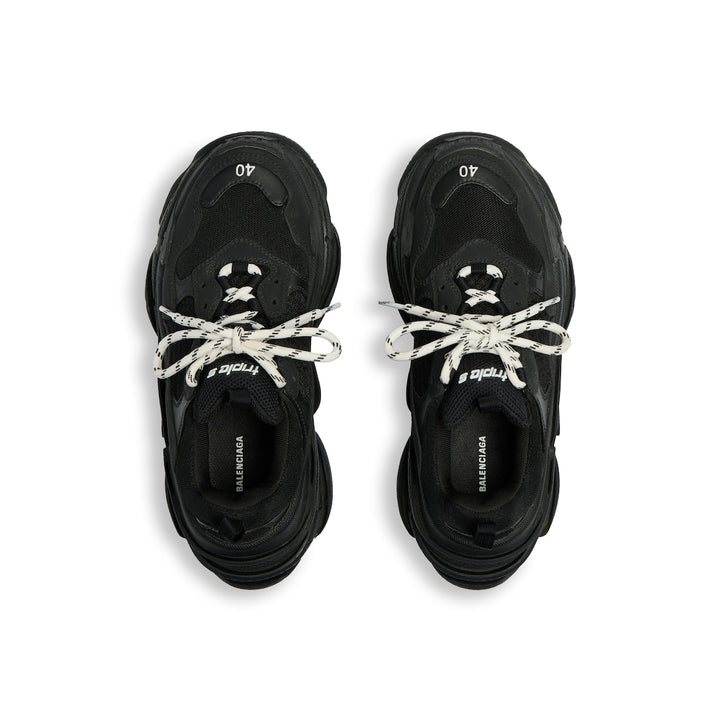 BALENCIAGA Women's Triple S Sneaker in Black