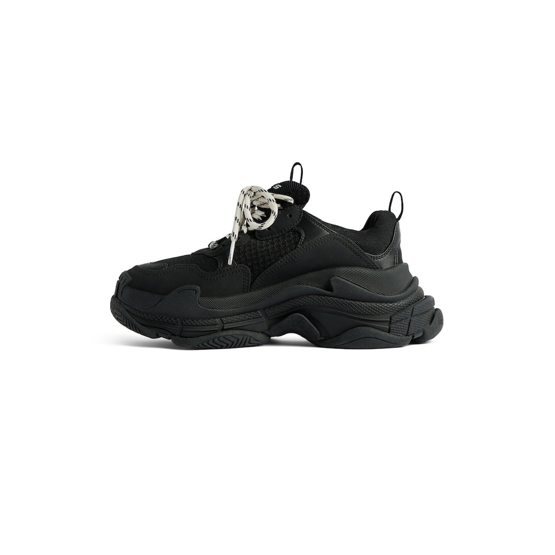 BALENCIAGA Women's Triple S Sneaker in Black