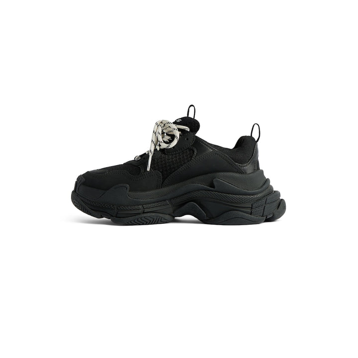 BALENCIAGA Women's Triple S Sneaker in Black