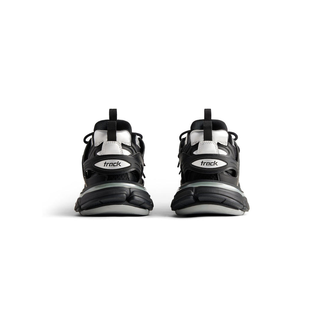 BALENCIAGA Women's Track Sneaker in Black/silver