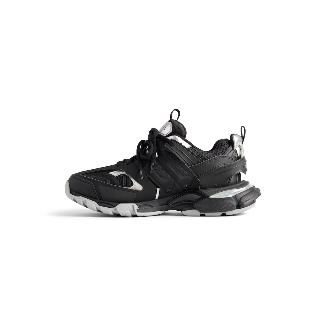 BALENCIAGA Women's Track Sneaker in Black/silver