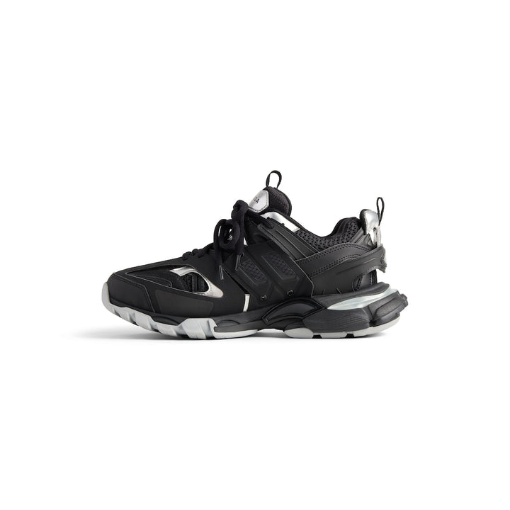 BALENCIAGA Women's Track Sneaker in Black/silver