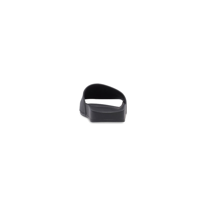 BALENCIAGA Women's Pool Slide Sandal in Black/white