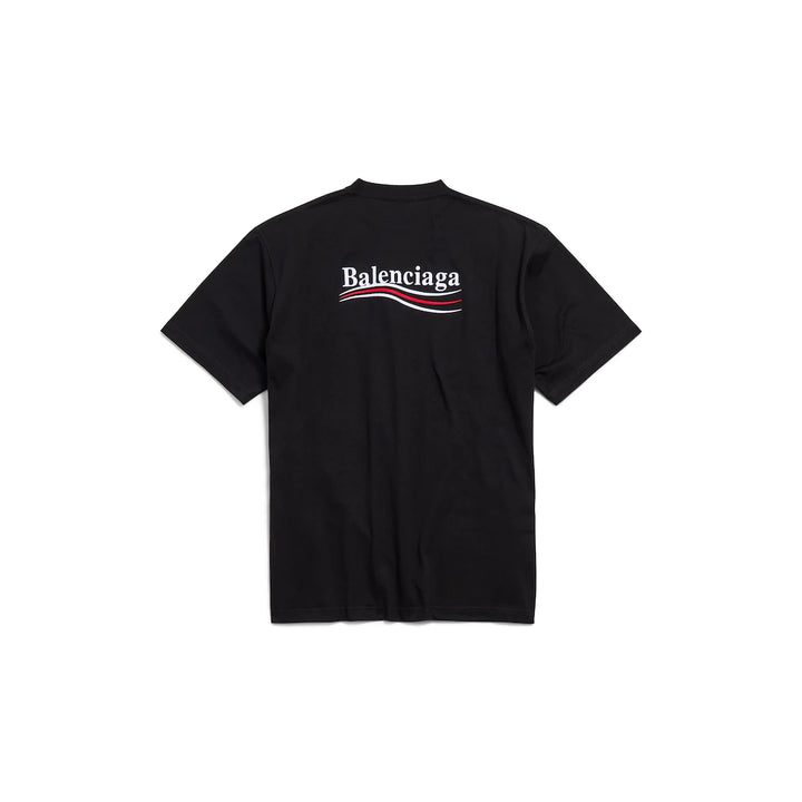 BALENCIAGA MEN'S POLITICAL CAMPAIGN T-SHIRT LARGE FIT