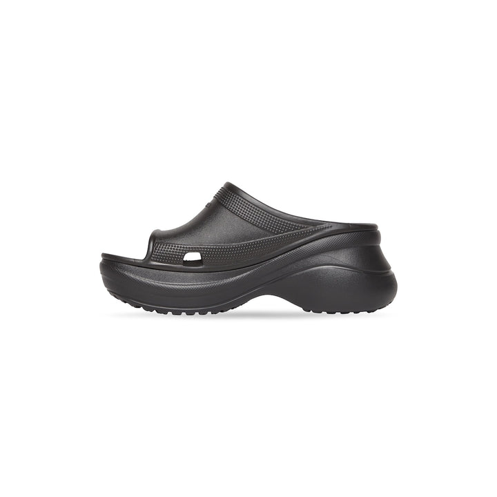 BALENCIAGA Women's Pool Crocs™ Slide Sandal in Black