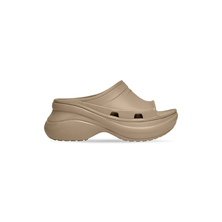 BALENCIAGA Women's Pool Crocs™ Slide Sandal in Black