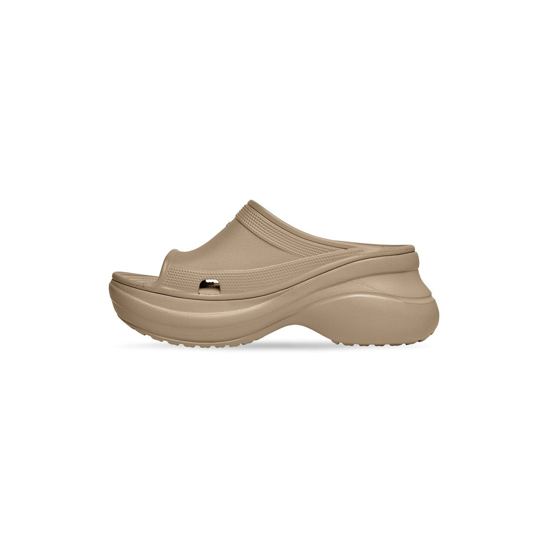 BALENCIAGA Women's Pool Crocs™ Slide Sandal in Black
