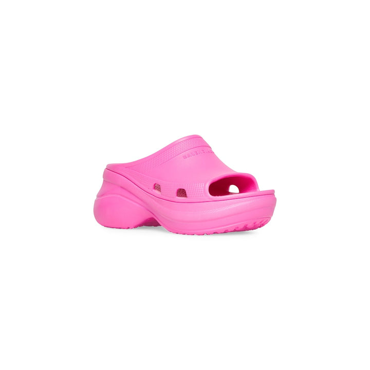 BALENCIAGA Women's Pool Crocs™ Slide Sandal in Black