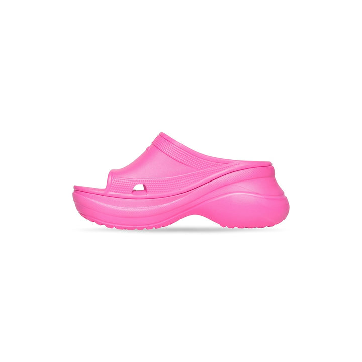 BALENCIAGA Women's Pool Crocs™ Slide Sandal in Black