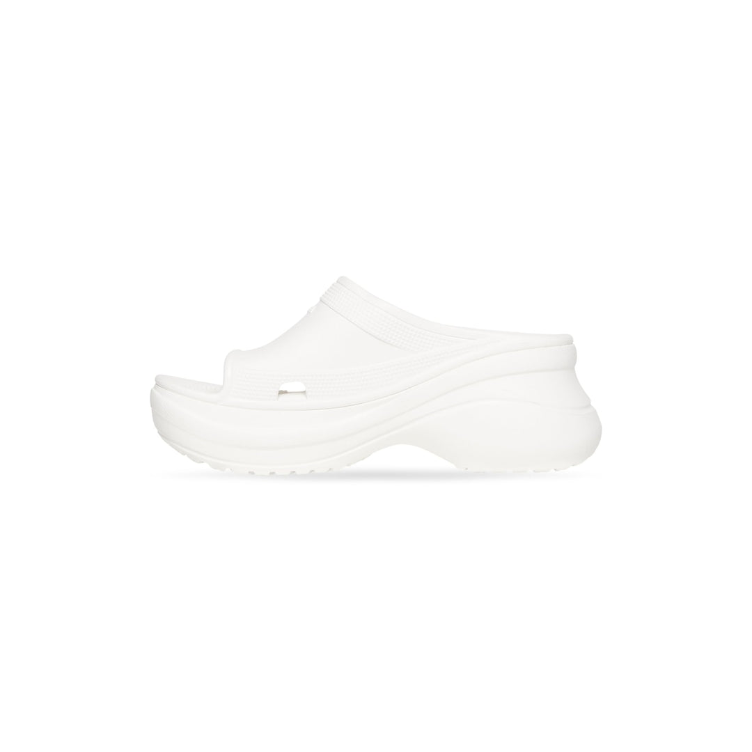 BALENCIAGA Women's Pool Crocs™ Slide Sandal in Black