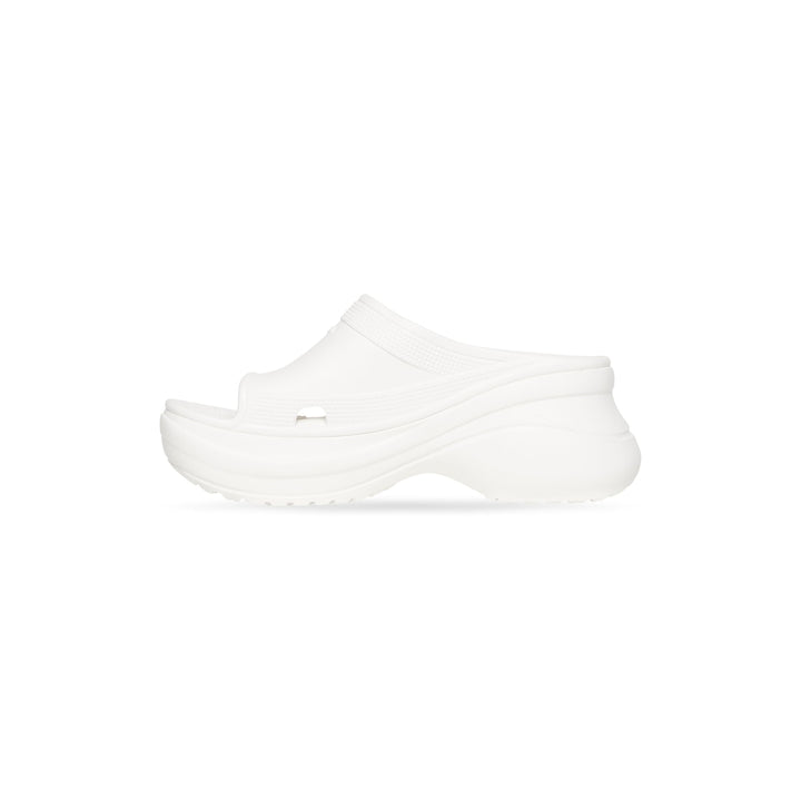 BALENCIAGA Women's Pool Crocs™ Slide Sandal in Black