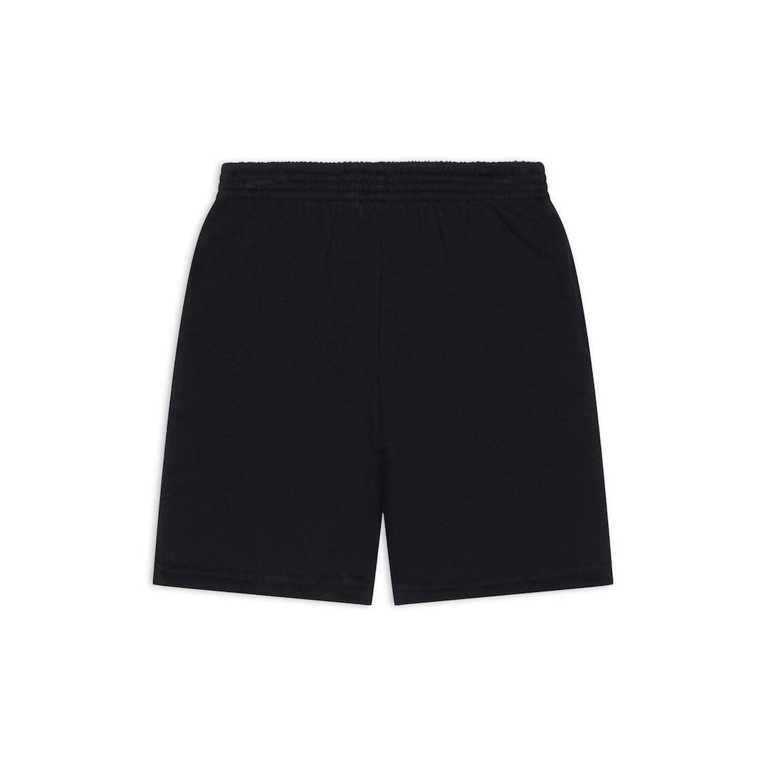 BALENCIAGA KIDS - POLITICAL CAMPAIGN JOGGING SHORTS IN BLACK