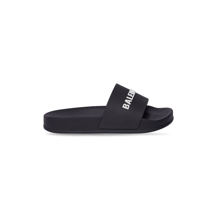 BALENCIAGA Kids - Pool Slide Sandal in Black