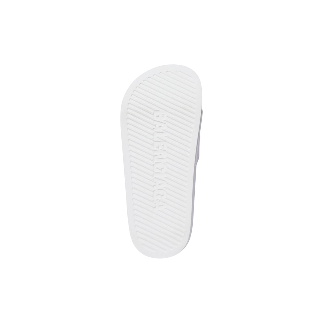 BALENCIAGA Kids - Pool Slide Sandal in White