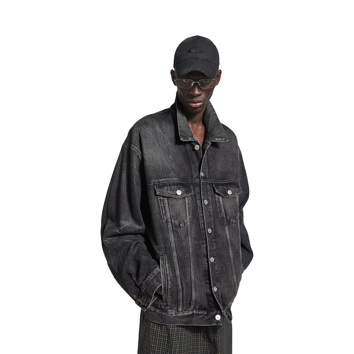 BALENCIAGA Oversized Jacket in Black