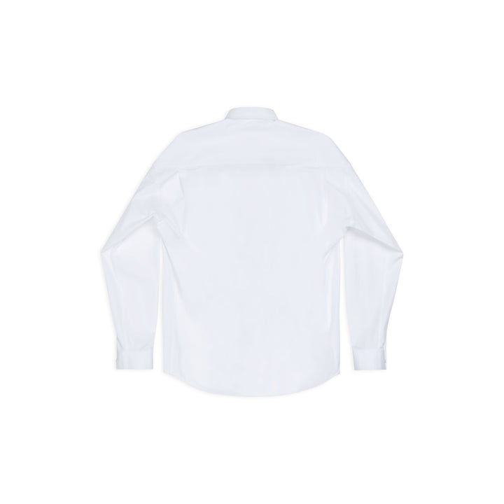BALENCIAGA Men's Cocoon Shirt in White