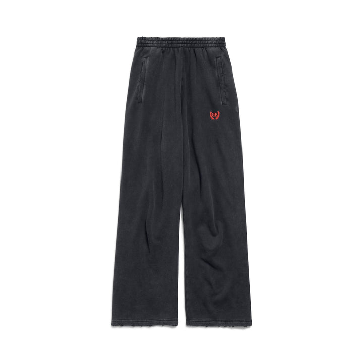 BALENCIAGA Men's Laurel Classic Baggy Sweatpants in Faded Black
