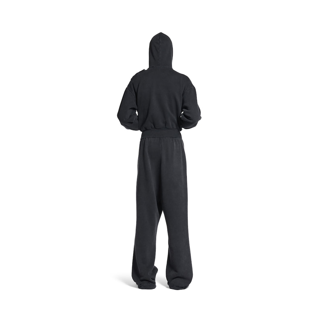 BALENCIAGA Men's Laurel Classic Baggy Sweatpants in Faded Black