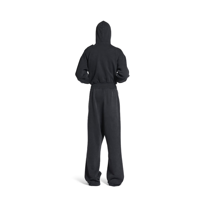 BALENCIAGA Men's Laurel Classic Baggy Sweatpants in Faded Black