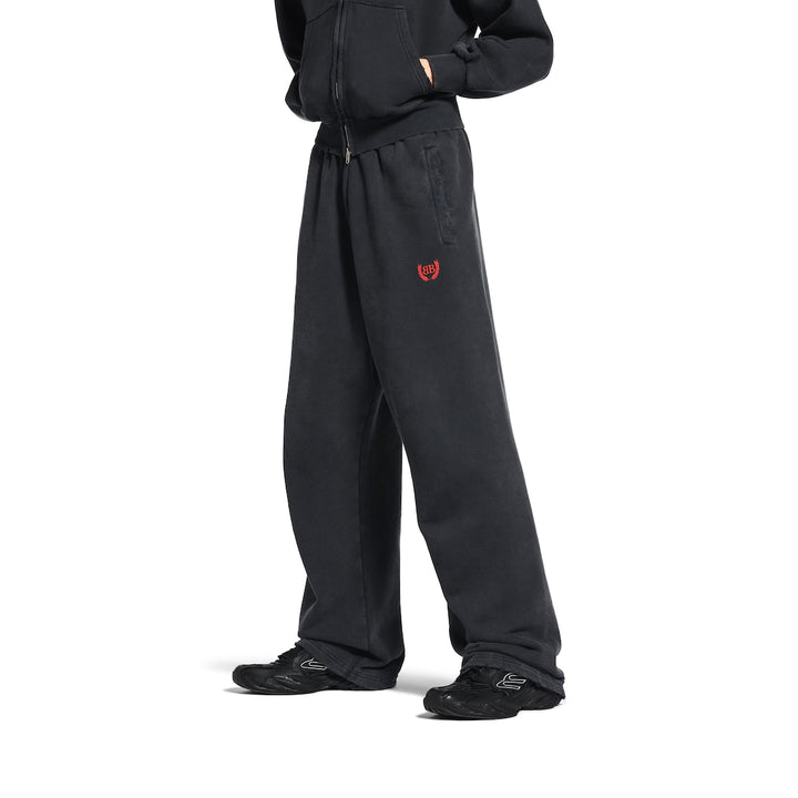 BALENCIAGA Men's Laurel Classic Baggy Sweatpants in Faded Black