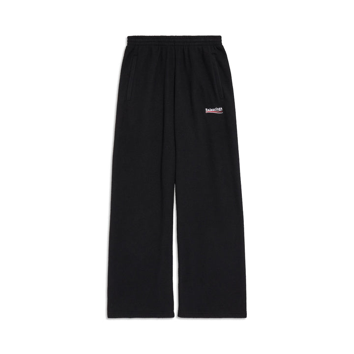 BALENCIAGA Political Campaign Baggy Sweatpants in Black