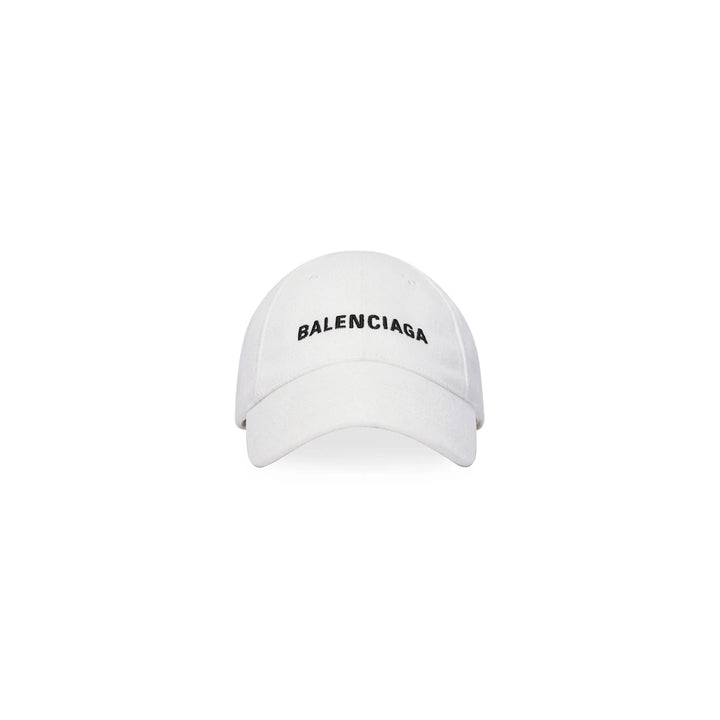 BALENCIAGA KIDS - BALENCIAGA CAP IN WHITE