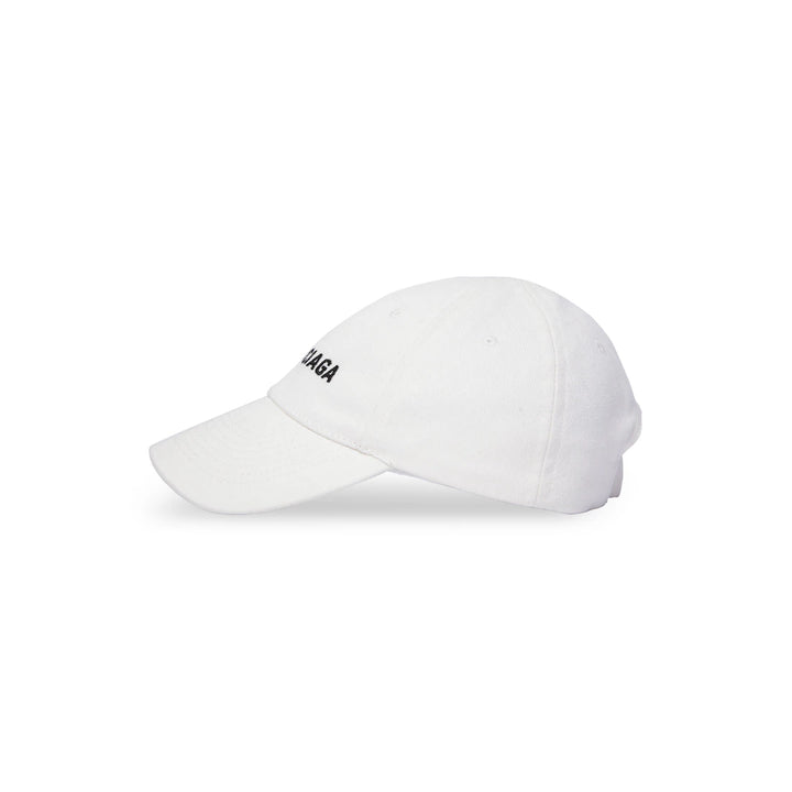 BALENCIAGA KIDS - BALENCIAGA CAP IN WHITE