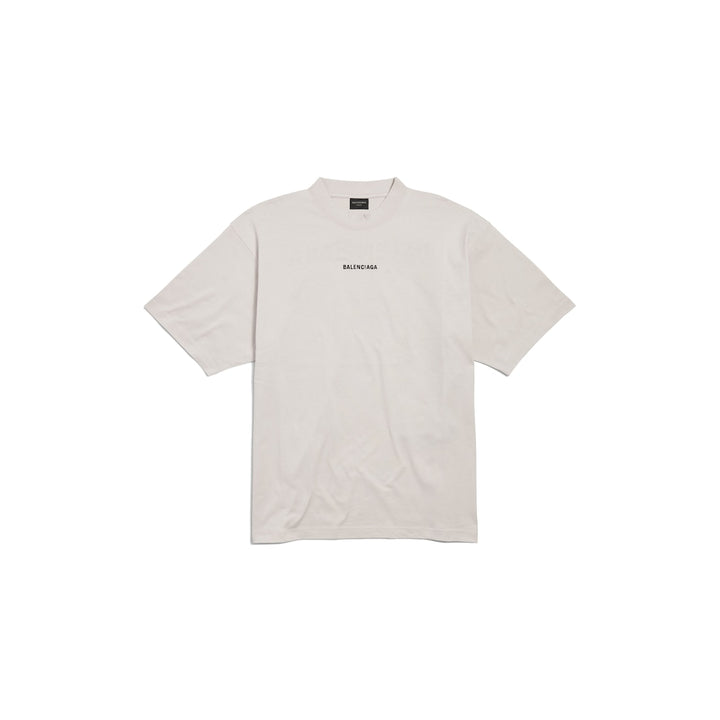 BALENCIAGA New Balenciaga Back T-shirt Medium Fit in Black