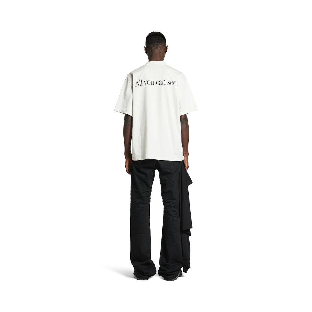 BALENCIAGA MEN'S 360 SUNGLASSES T-SHIRT MEDIUM FIT