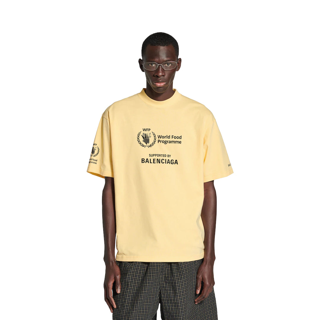 BALENCIAGA MEN'S WFP T-SHIRT MEDIUM FIT