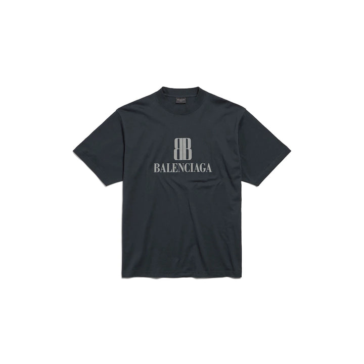 BALENCIAGA MEN'S NANO BB T-SHIRT MEDIUM FIT