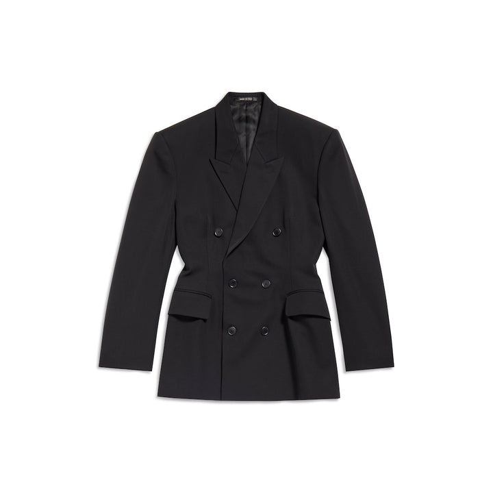 BALENCIAGA Women's Cinched Jacket in Black