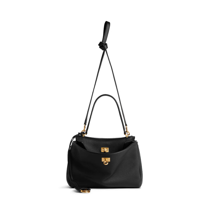 BALENCIAGA WOMEN'S RODEO HANDBAG SMALL GRAINED CALFSKIN