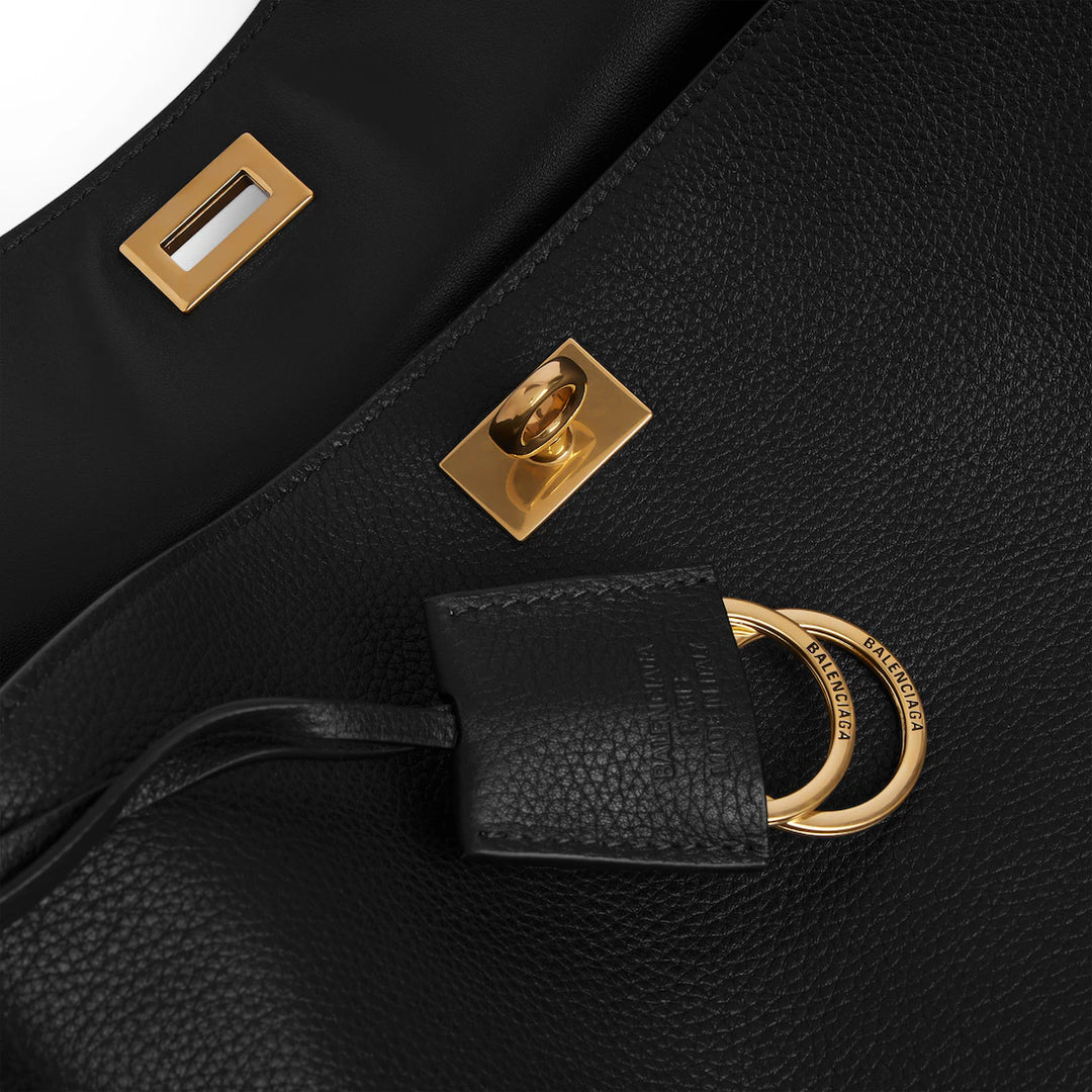 BALENCIAGA WOMEN'S RODEO HANDBAG SMALL GRAINED CALFSKIN